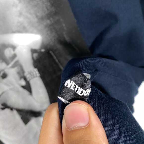 WE11DONE Black And Navy Reversible Gig T-shirt - Picture 3 of 9